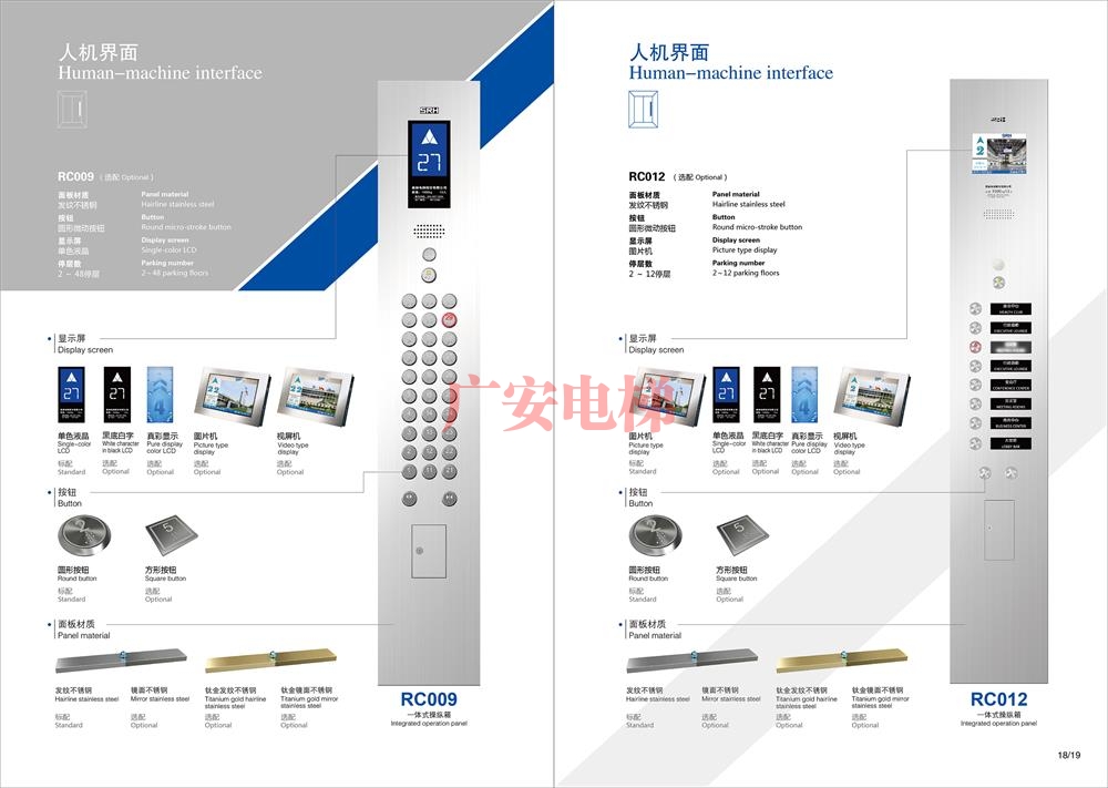 电梯人机界面
