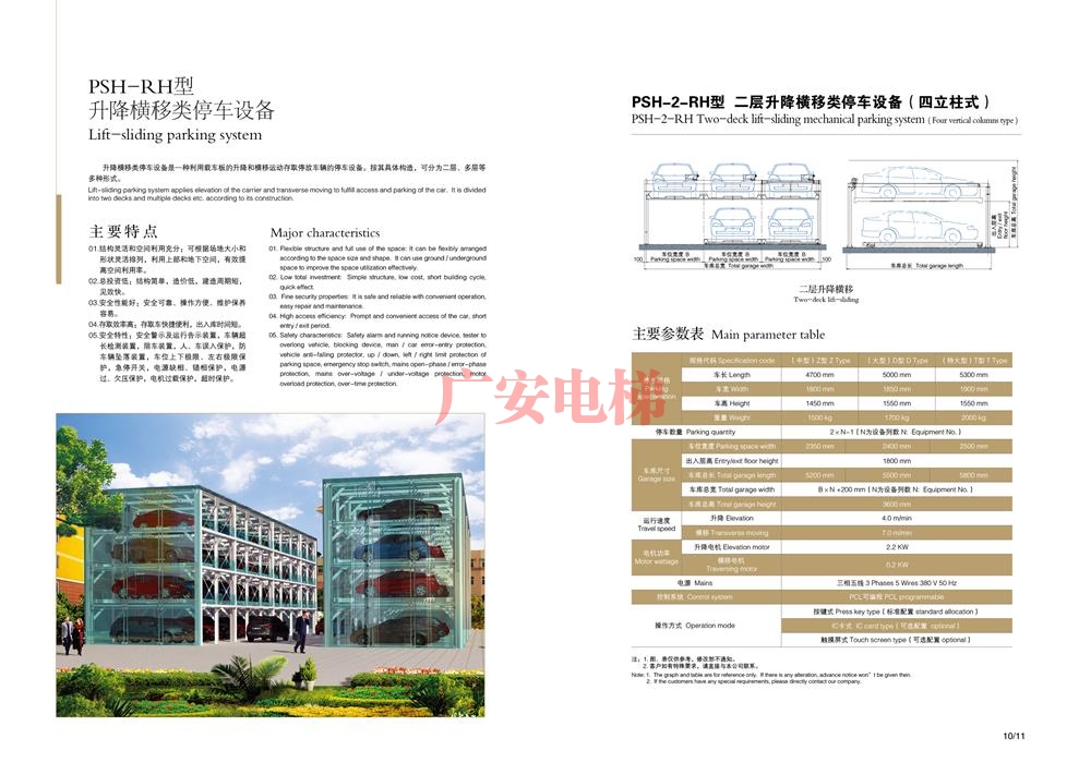 升降横移类停车设备