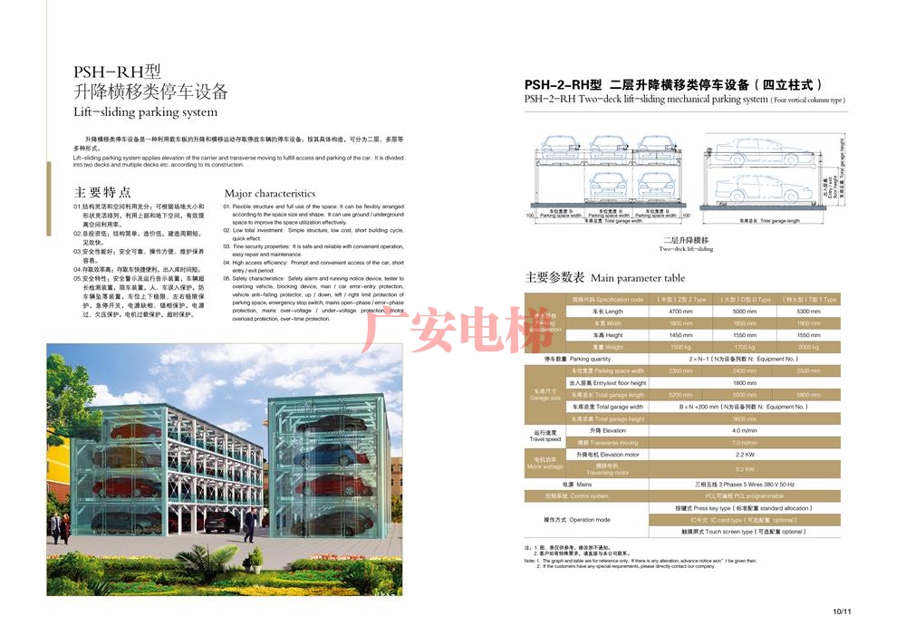 升降横移类停车设备